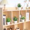 4 Pack Mini Artificial Flower Plants in Pots – Small Faux Spring Plants for Mother’s Day Card Making, Farmhouse Desk Decor, Home & Office Decoration